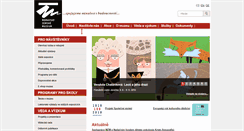 Desktop Screenshot of mzm.cz
